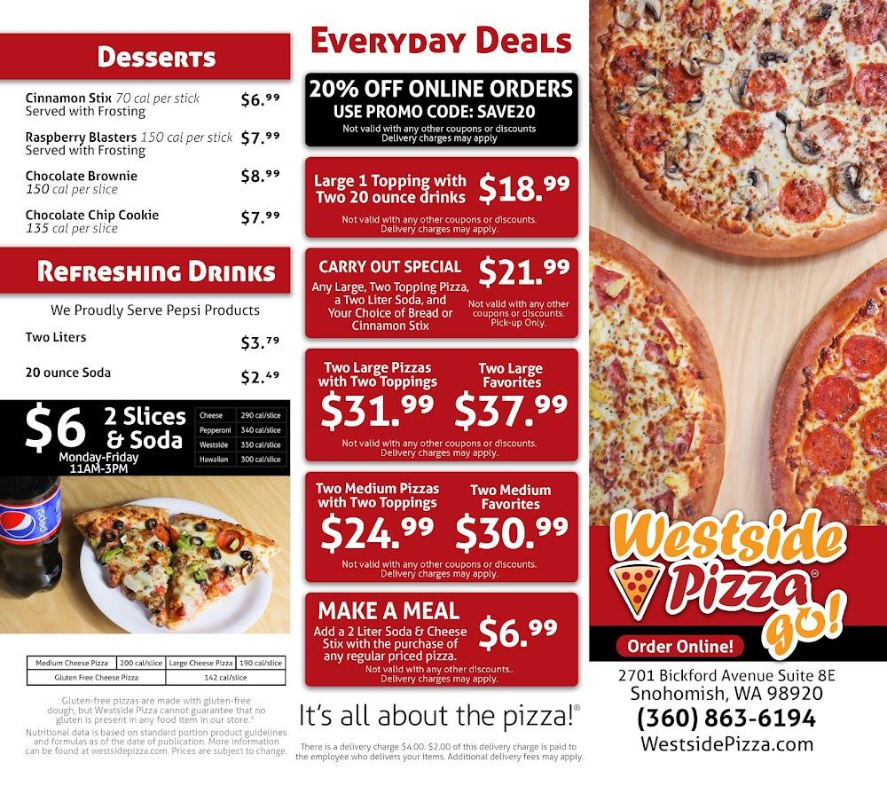Westside Pizza Meat Mania Pizza