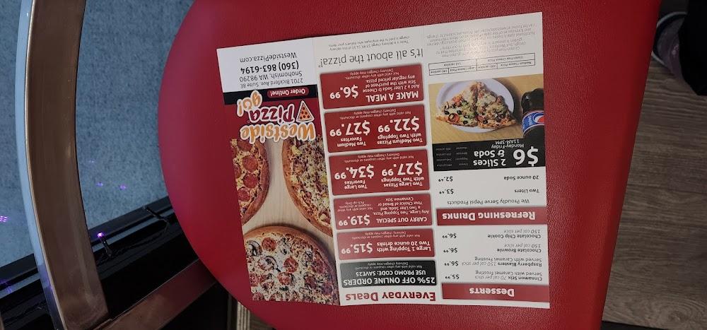 Westside Pizza Menu image 3